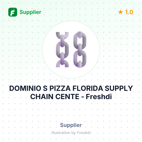 DOMINIO S PIZZA FLORIDA SUPPLY CHAIN CENTE – summary card, no photo uploaded yet