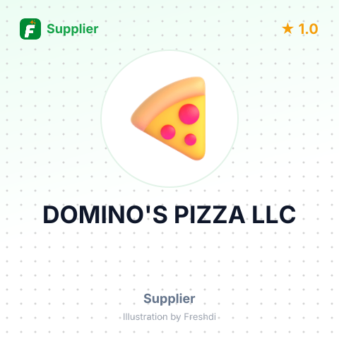 DOMINO'S PIZZA LLC – summary card, no photo uploaded yet