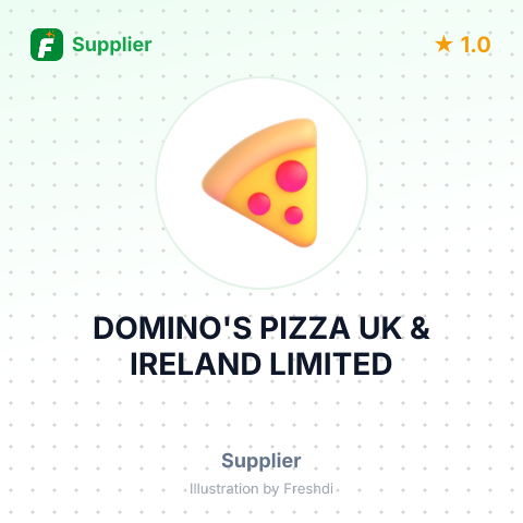DOMINO'S PIZZA UK & IRELAND LIMITED – summary card, no photo uploaded yet