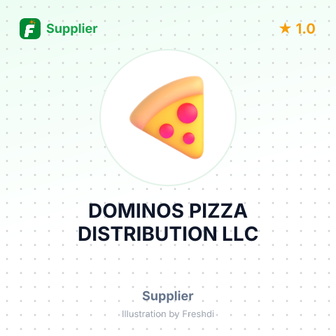 DOMINOS PIZZA DISTRIBUTION LLC – summary card, no photo uploaded yet