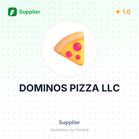 DOMINOS PIZZA LLC – summary card, no photo uploaded yet