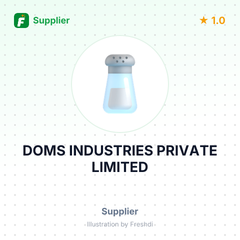 DOMS INDUSTRIES PRIVATE LIMITED – summary card, no photo uploaded yet