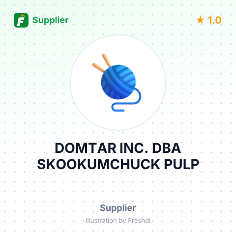 DOMTAR INC. DBA SKOOKUMCHUCK PULP – summary card, no photo uploaded yet