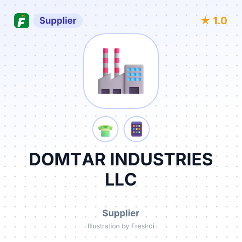 DOMTAR INDUSTRIES LLC – summary card, no photo uploaded yet