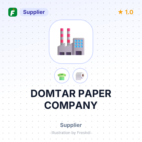 DOMTAR PAPER COMPANY – summary card, no photo uploaded yet