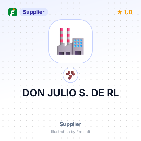 DON JULIO S. DE RL – summary card, no photo uploaded yet