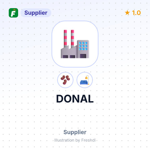 DONAL – summary card, no photo uploaded yet