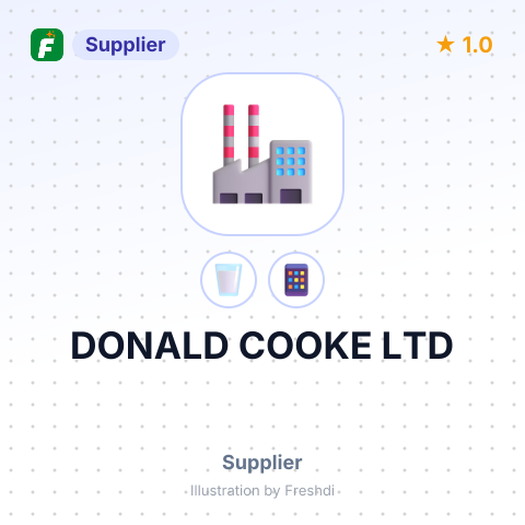 DONALD COOKE LTD – summary card, no photo uploaded yet