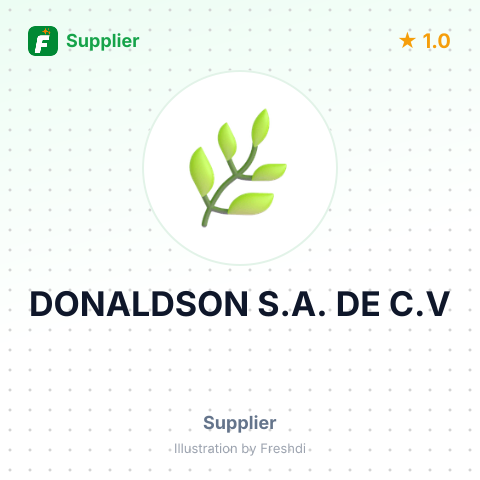 DONALDSON S.A. DE C.V – summary card, no photo uploaded yet