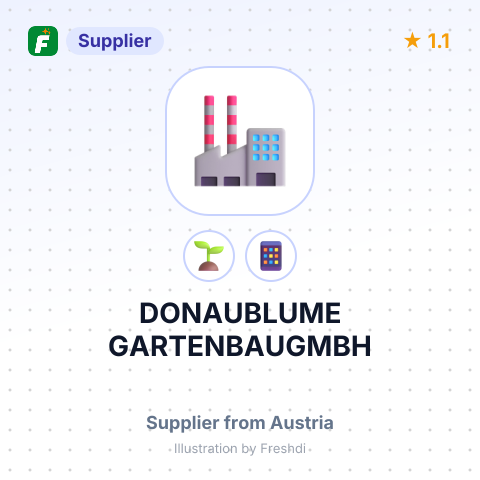 DONAUBLUME GARTENBAUGMBH – summary card, no photo uploaded yet
