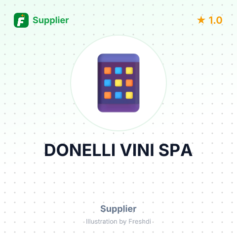 DONELLI VINI SPA – summary card, no photo uploaded yet