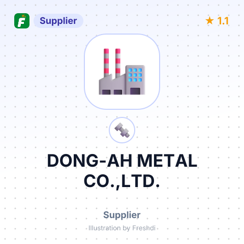 DONG-AH METAL CO.,LTD. – summary card, no photo uploaded yet