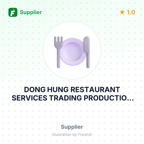 DONG HUNG RESTAURANT SERVICES TRADING PRODUCTION COMPANY LIMITED – summary card, no photo uploaded yet