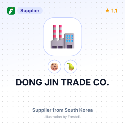 DONG JIN TRADE CO. – summary card, no photo uploaded yet