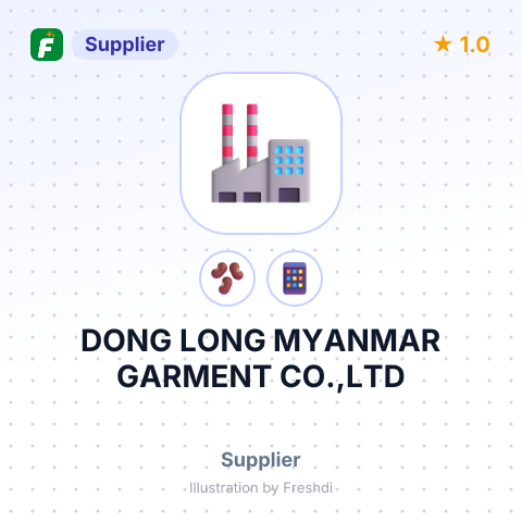 DONG LONG MYANMAR GARMENT CO.,LTD – summary card, no photo uploaded yet