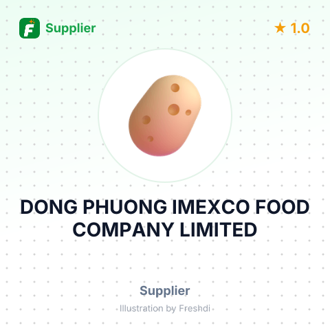 DONG PHUONG IMEXCO FOOD COMPANY LIMITED – summary card, no photo uploaded yet