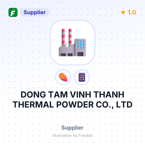 DONG TAM VINH THANH THERMAL POWDER CO., LTD – summary card, no photo uploaded yet
