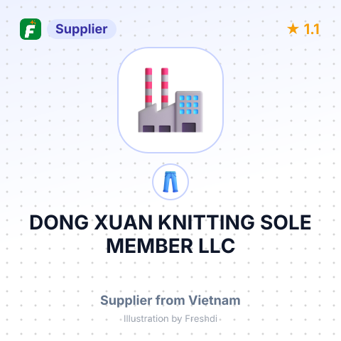 DONG XUAN KNITTING SOLE MEMBER LLC – summary card, no photo uploaded yet