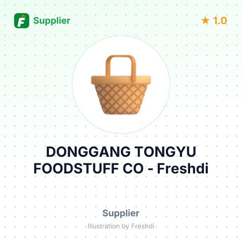 DONGGANG TONGYU FOODSTUFF CO – summary card, no photo uploaded yet