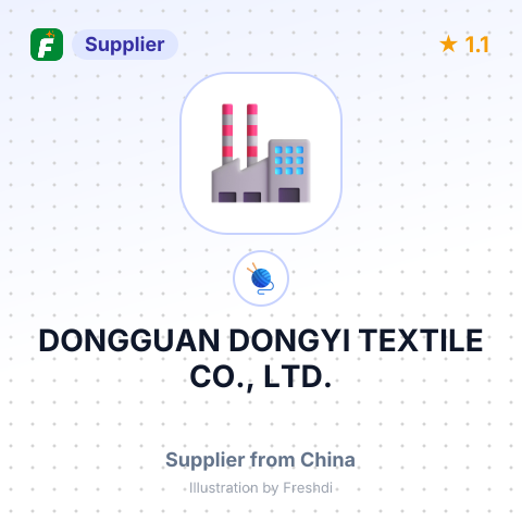 DONGGUAN DONGYI TEXTILE CO., LTD. – summary card, no photo uploaded yet