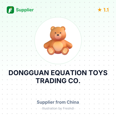 DONGGUAN EQUATION TOYS TRADING CO. – summary card, no photo uploaded yet