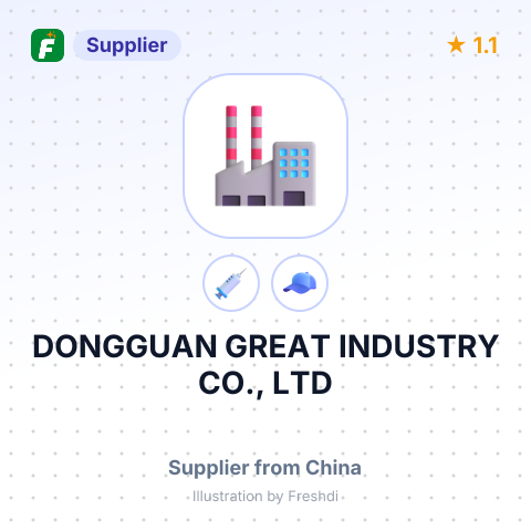 DONGGUAN GREAT INDUSTRY CO., LTD – summary card, no photo uploaded yet