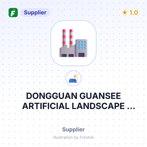 DONGGUAN GUANSEE ARTIFICIAL LANDSCAPE CO.LTD – summary card, no photo uploaded yet