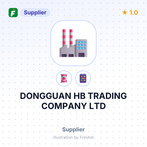 DONGGUAN HB TRADING COMPANY LTD – summary card, no photo uploaded yet