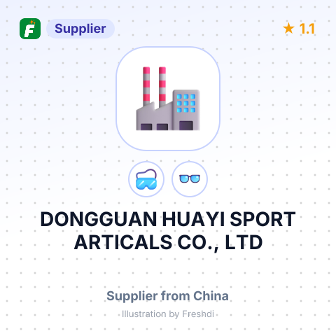 DONGGUAN HUAYI SPORT ARTICALS CO., LTD – summary card, no photo uploaded yet