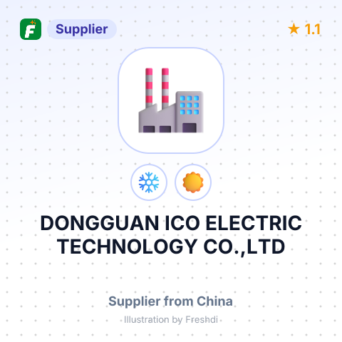 DONGGUAN ICO ELECTRIC TECHNOLOGY CO.,LTD – summary card, no photo uploaded yet