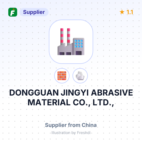 DONGGUAN JINGYI ABRASIVE MATERIAL CO., LTD., – summary card, no photo uploaded yet