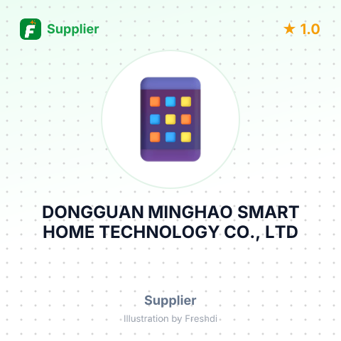 DONGGUAN MINGHAO SMART HOME TECHNOLOGY CO., LTD – summary card, no photo uploaded yet
