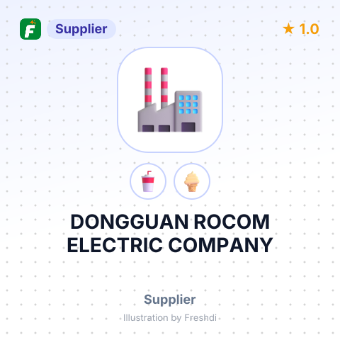 DONGGUAN ROCOM ELECTRIC COMPANY – summary card, no photo uploaded yet