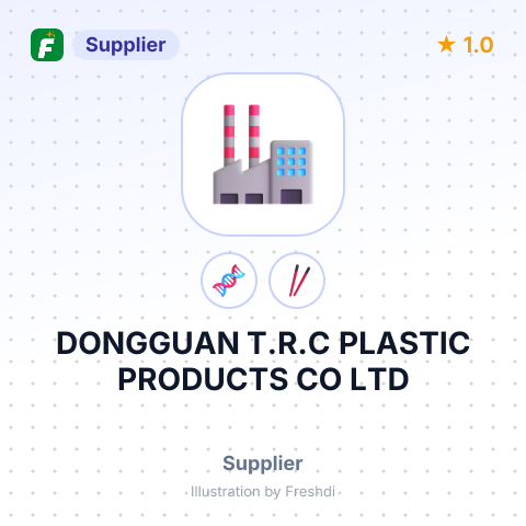 DONGGUAN T.R.C PLASTIC PRODUCTS CO LTD – summary card, no photo uploaded yet
