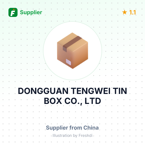 DONGGUAN TENGWEI TIN BOX CO., LTD – summary card, no photo uploaded yet