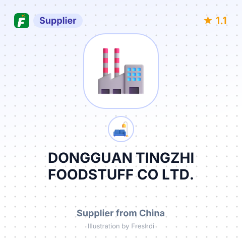 DONGGUAN TINGZHI FOODSTUFF CO LTD. – summary card, no photo uploaded yet