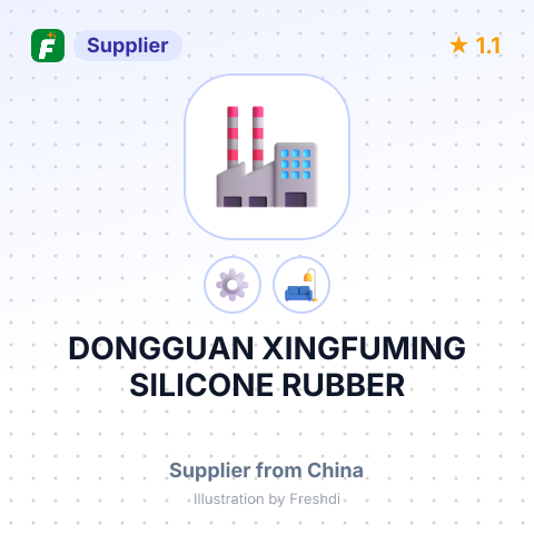 DONGGUAN XINGFUMING SILICONE RUBBER – summary card, no photo uploaded yet