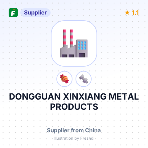 DONGGUAN XINXIANG METAL PRODUCTS – summary card, no photo uploaded yet