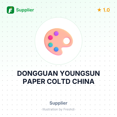 DONGGUAN YOUNGSUN PAPER COLTD CHINA – summary card, no photo uploaded yet