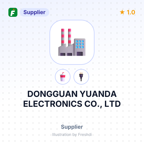 DONGGUAN YUANDA ELECTRONICS CO., LTD – summary card, no photo uploaded yet