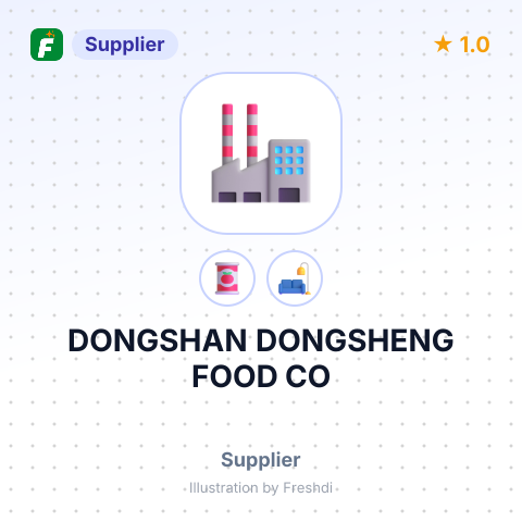 DONGSHAN DONGSHENG FOOD CO – summary card, no photo uploaded yet