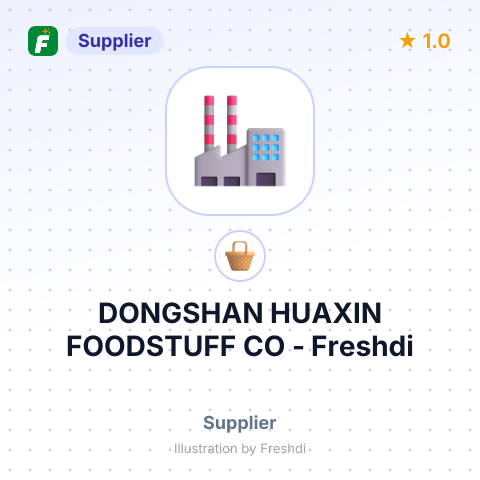 DONGSHAN HUAXIN FOODSTUFF CO – summary card, no photo uploaded yet