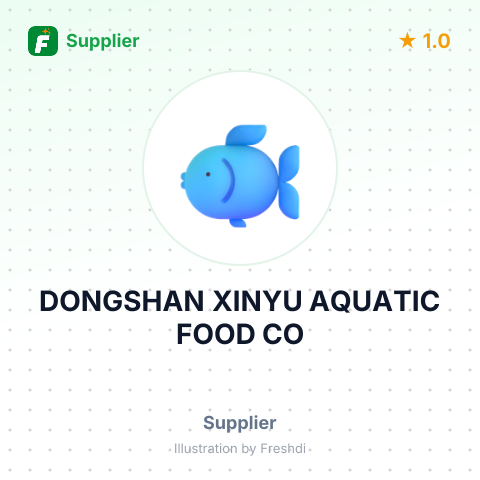 DONGSHAN XINYU AQUATIC FOOD CO – summary card, no photo uploaded yet