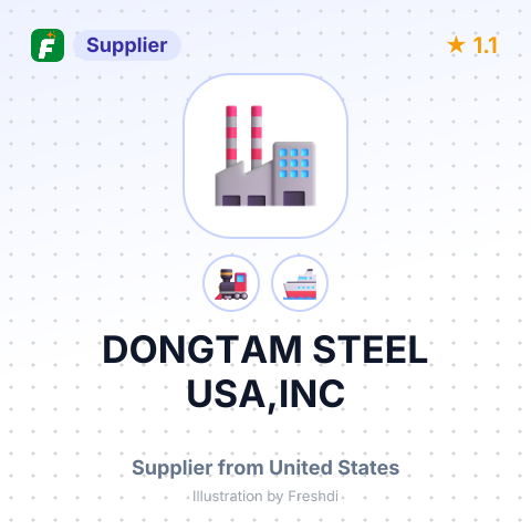 DONGTAM STEEL USA,INC – summary card, no photo uploaded yet