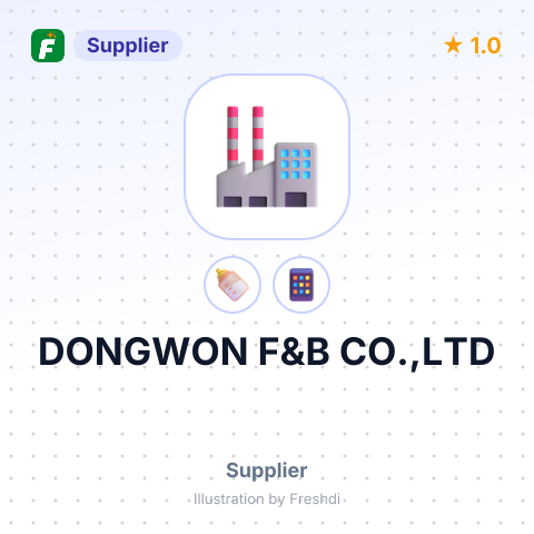 DONGWON F&B CO.,LTD – summary card, no photo uploaded yet