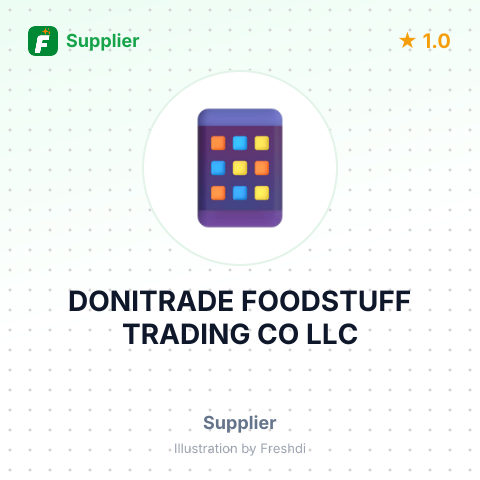 DONITRADE FOODSTUFF TRADING CO LLC – summary card, no photo uploaded yet