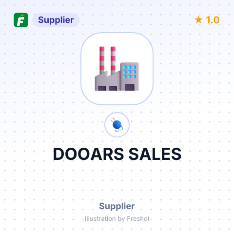 DOOARS SALES – summary card, no photo uploaded yet