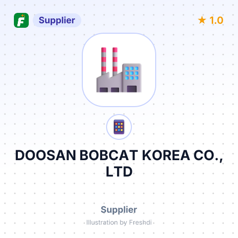 DOOSAN BOBCAT KOREA CO., LTD – summary card, no photo uploaded yet