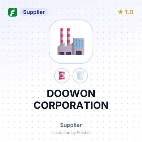 DOOWON CORPORATION – summary card, no photo uploaded yet