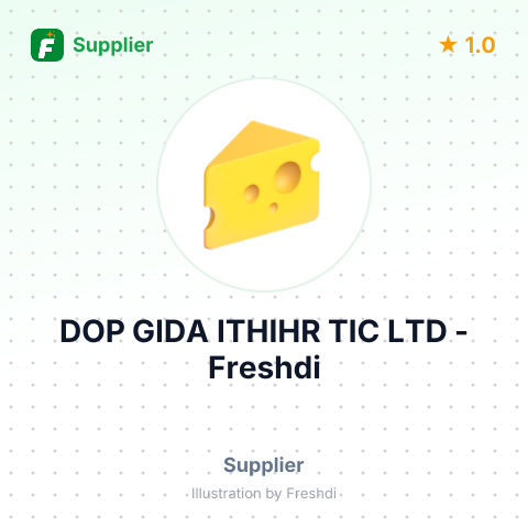 DOP GIDA ITHIHR TIC LTD – summary card, no photo uploaded yet